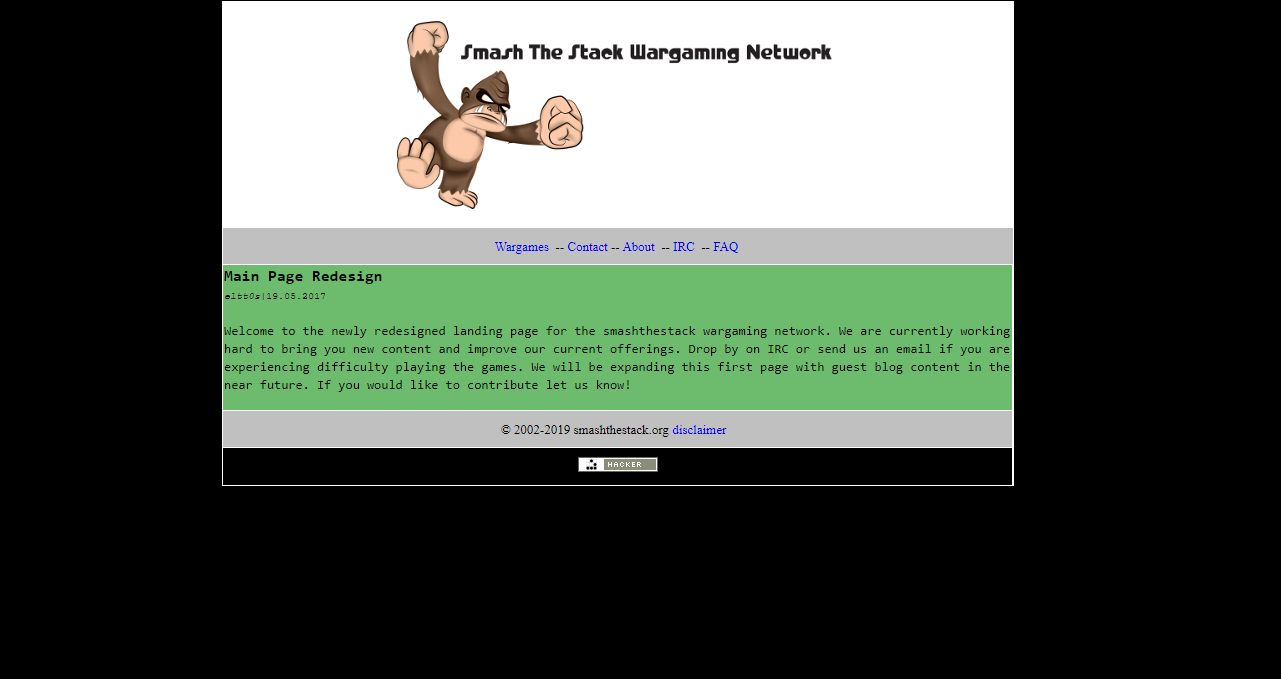 Wargaming aloja varios Wargames o entorno de piratería ética que admite la simulación de teorías