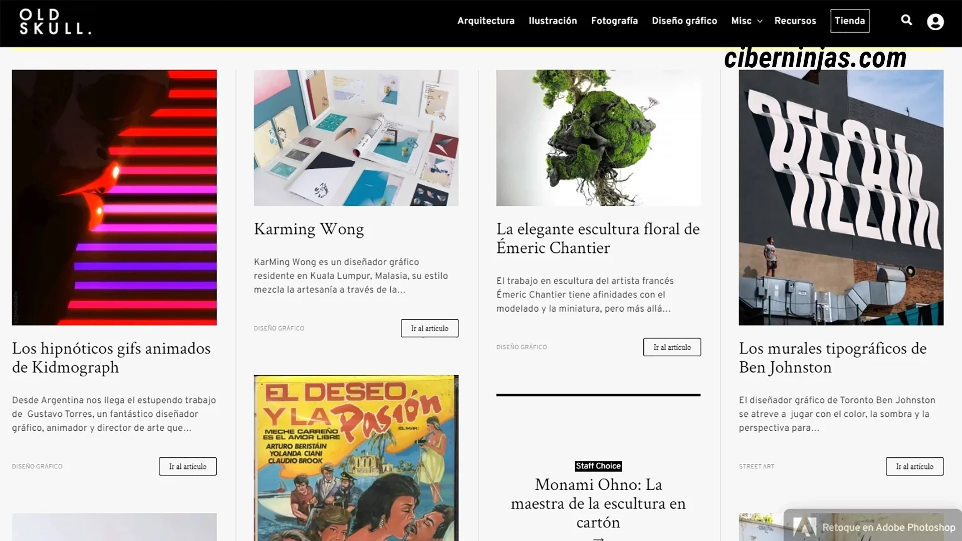 Old Skull: Uno de los mejores blogs de diseño en español