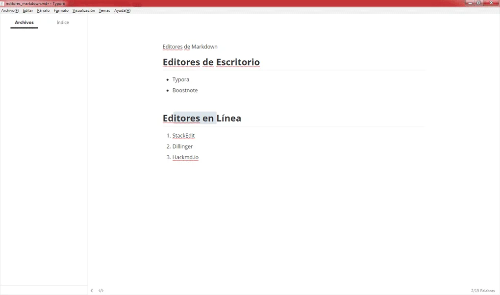 Mejores Editores de Markdown