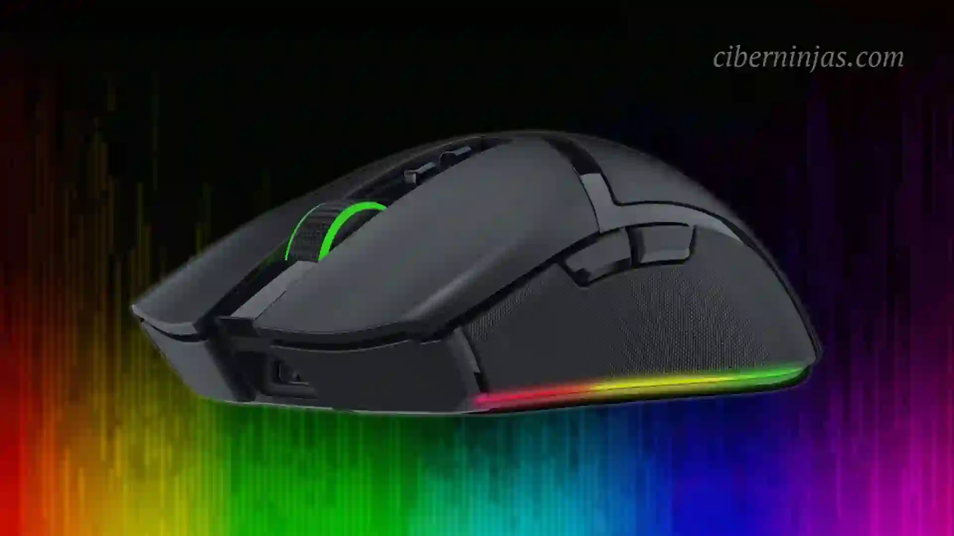 Ratón Razer Cobra Pro visto desde el lateral