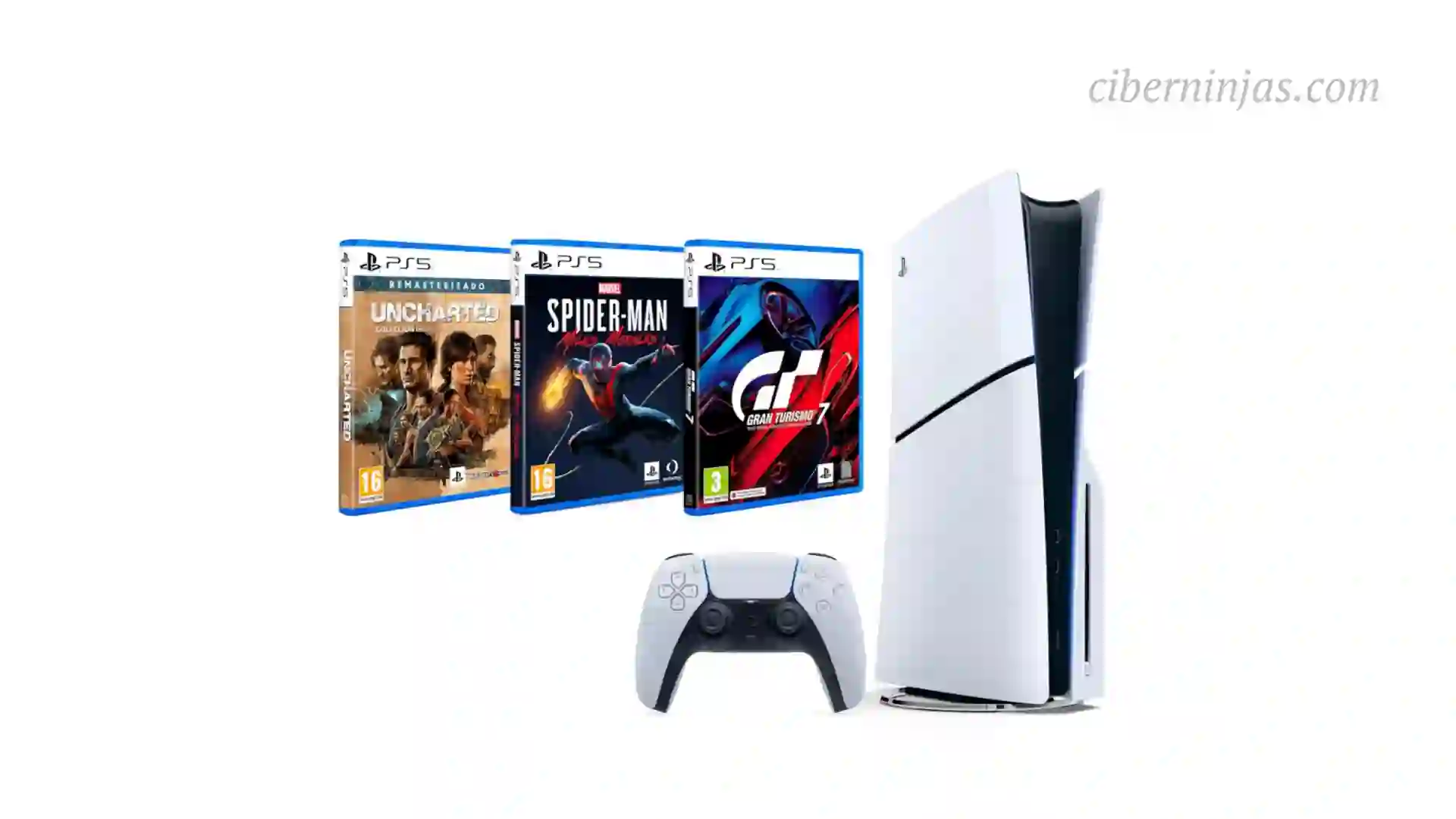 Regalo de Reyes de Última Hora: Playstation 5 Slim Más 3 Juegazos por Solamente 599 €