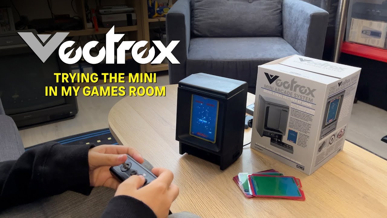 Vectrex Mini, un revival de la consola retro con OLED y mandos inalámbricos