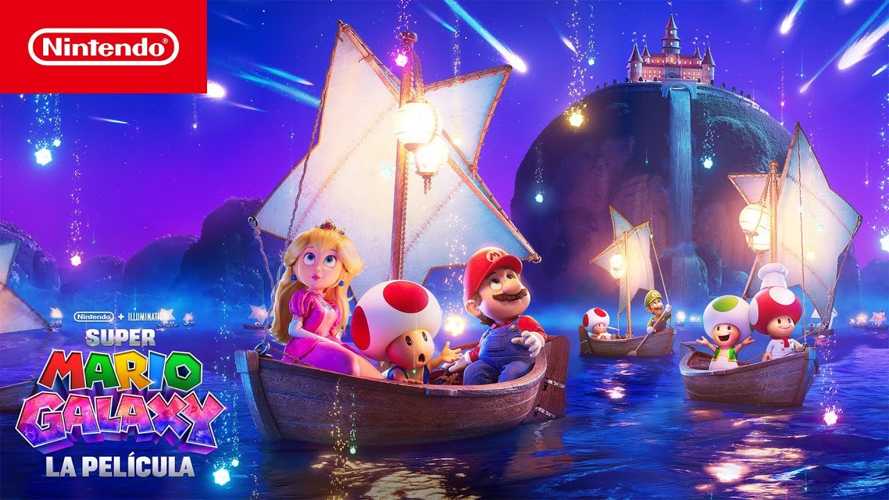 Super Mario Galaxy: un colorido tráiler que promete una película repleta de acción