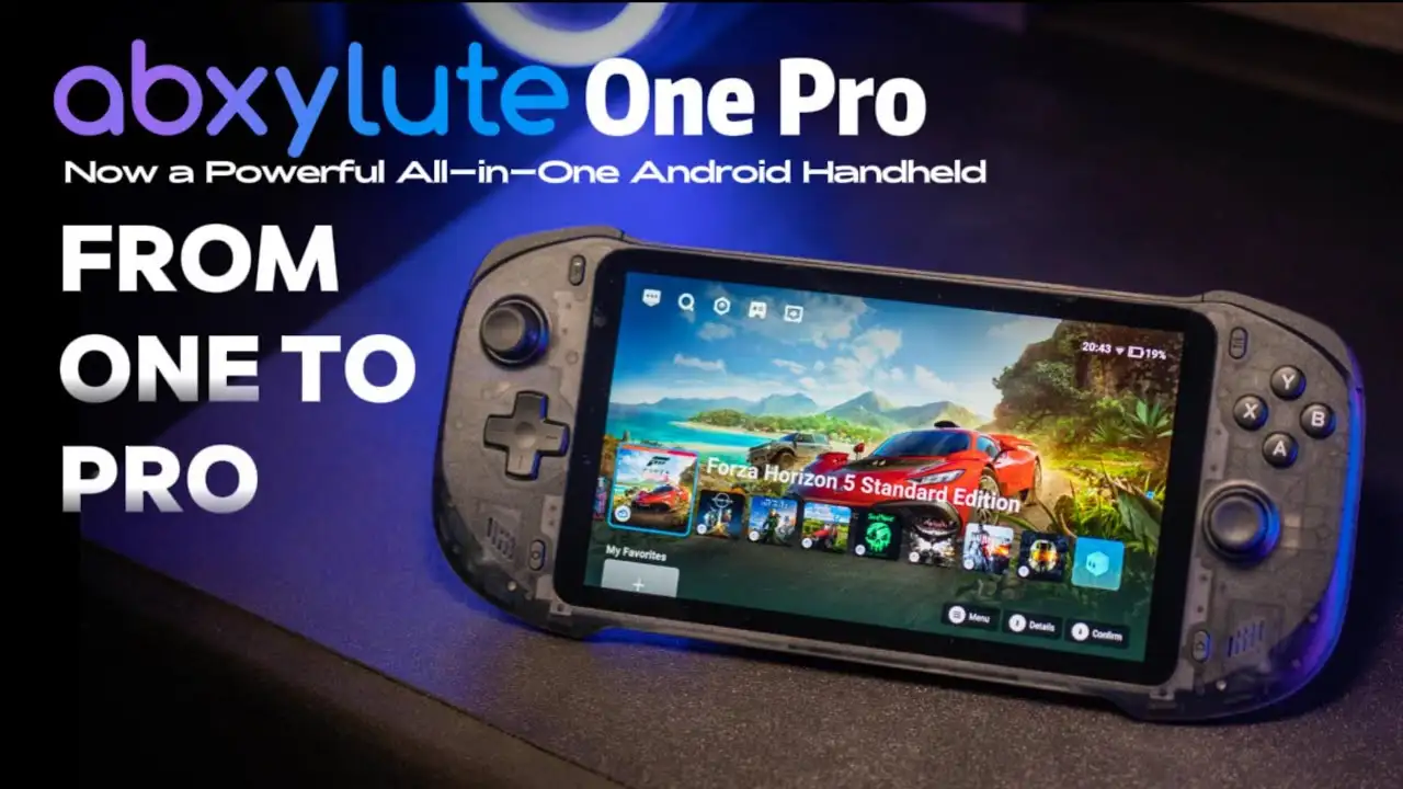 Proyecto Abxylute One Pro lanzado en Kickstarter