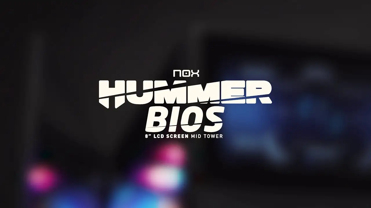 Caja PC NOX Xtreme Products Hummer BIOS con Pantalla LCD 8″ a precio mínimo