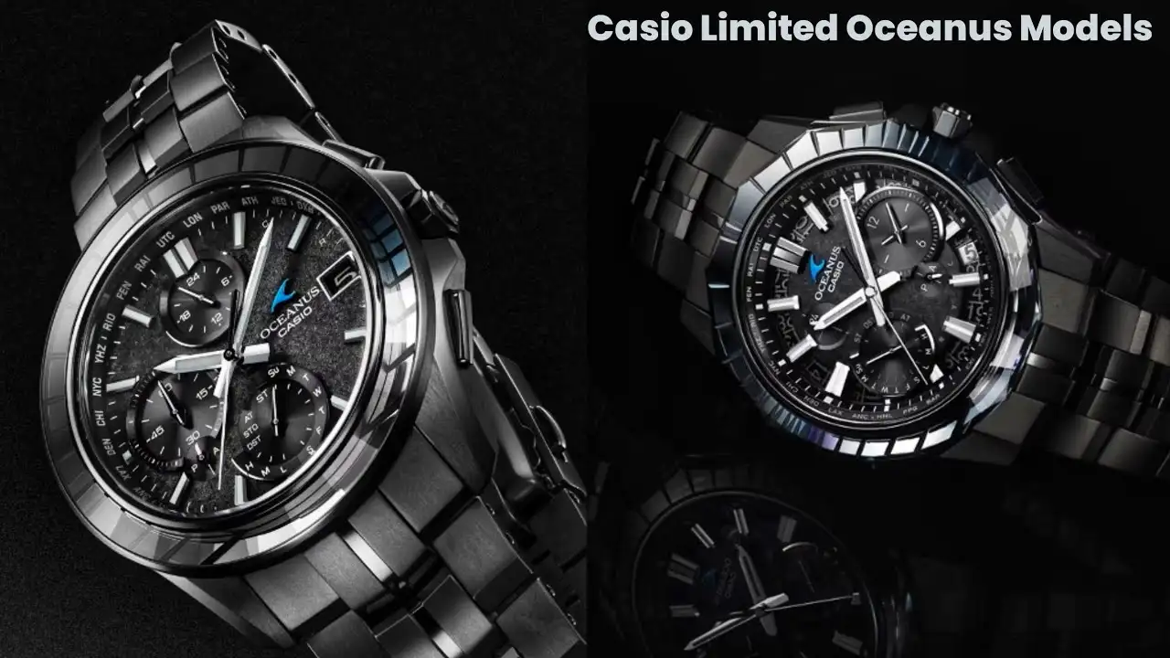 Casio Oceanus “Calm Night”, relojes de edición limitada inspirados en la luna