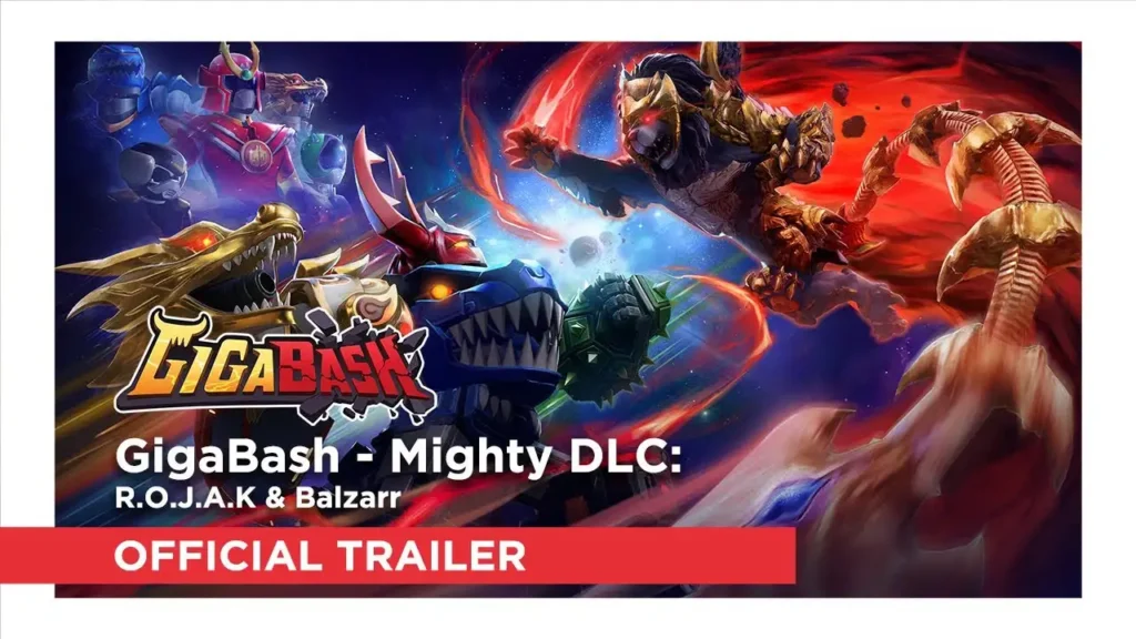 Personajes del DLC Mighty de GigaBash, ROJAK y Balzarr se lanzarán el 5 de septiembre
