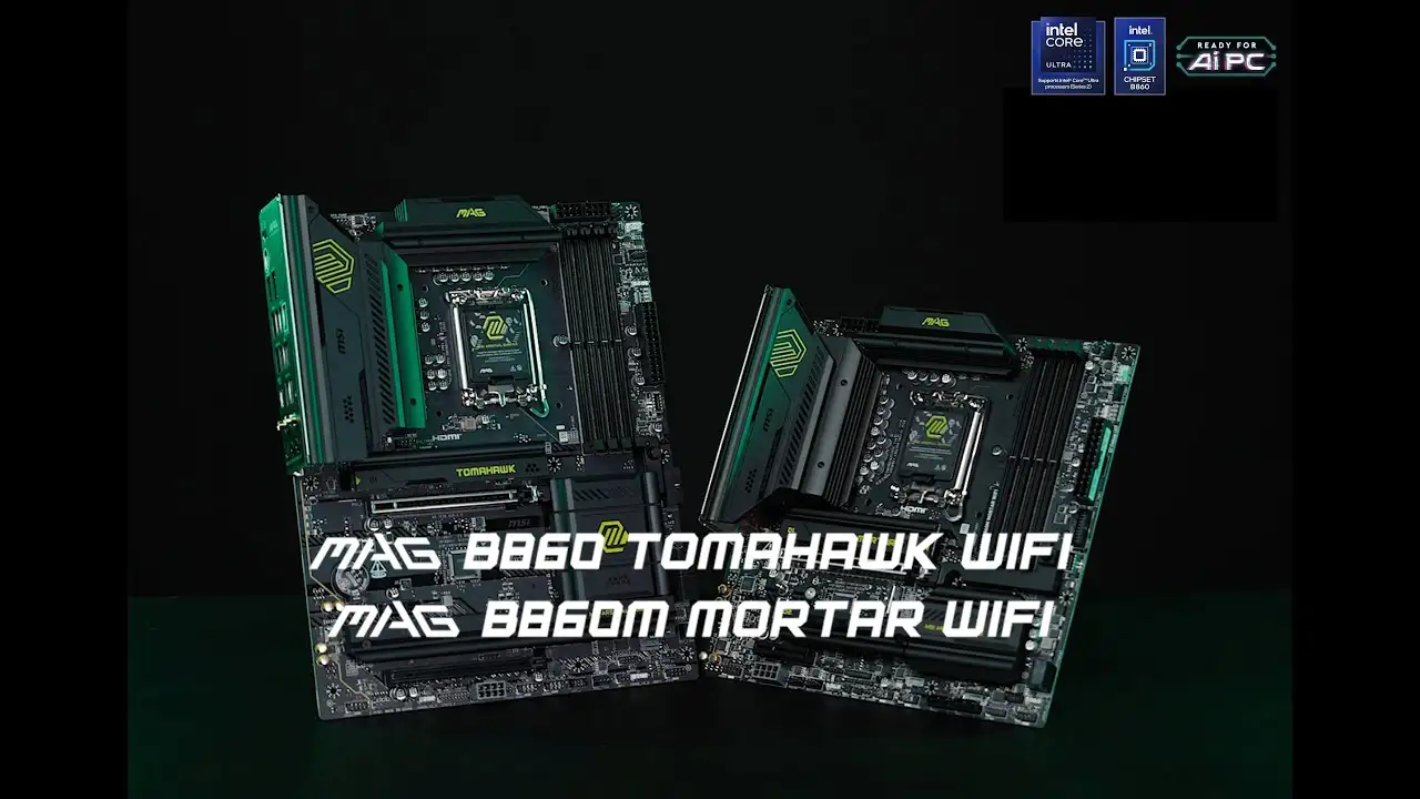 Placa Base MSI MAG B860, el Componente Definitiva para Gamers con Wi-Fi 7, PCIe 5.0 y Potencia para la IA