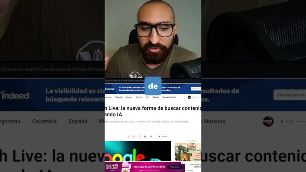 Cómo usar la IA Search Live de Google