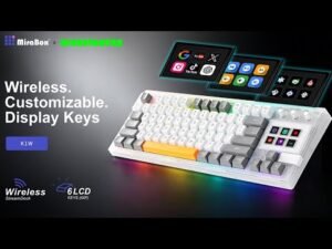 MiraBox K1W: el teclado mecánico con teclas de pantalla que redefine la personalización | Periféricos de PC vistos en CIBERED