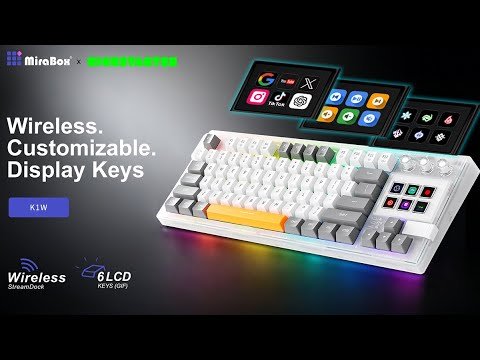 MiraBox K1W: el teclado mecánico con teclas de pantalla que redefine la personalización | Periféricos de PC vistos en CIBERED