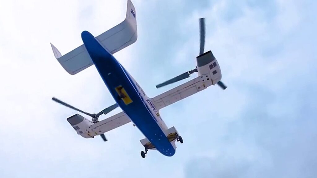 China pone a prueba el R6000, un enorme avión no tripulado de 6 toneladas que despega como un helicóptero