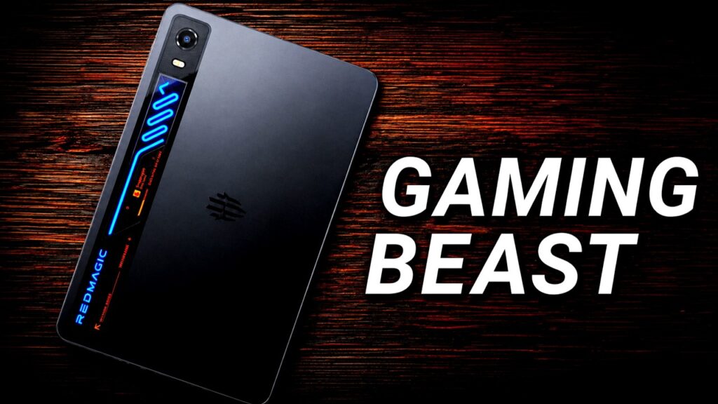 Red Magic Gaming Tablet 5 Pro: Nubia revela tablet gaming sin cámara visible y pantalla OLED 185 Hz visto en cibered