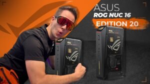 ASUS presenta el mini PC ROG NUC 16 Edition 20 con RTX 5090 y 128 GB de RAM