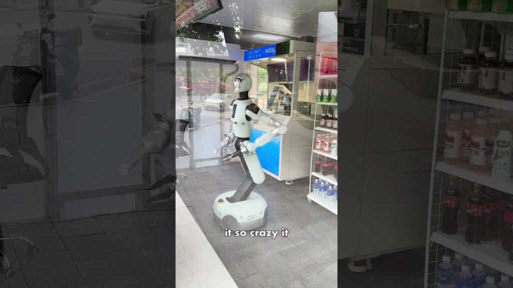 Hong Kong abre una tienda sin empleados humanos: un solo robot humanoide gestionará todo el negocio visto en CIBERED