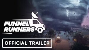Funnel Runners ya está disponible en Steam: supervivencia cooperativa donde el enemigo es un tornado F5 visto en videojuegos CiberED, publicado por CIBERNINJAS