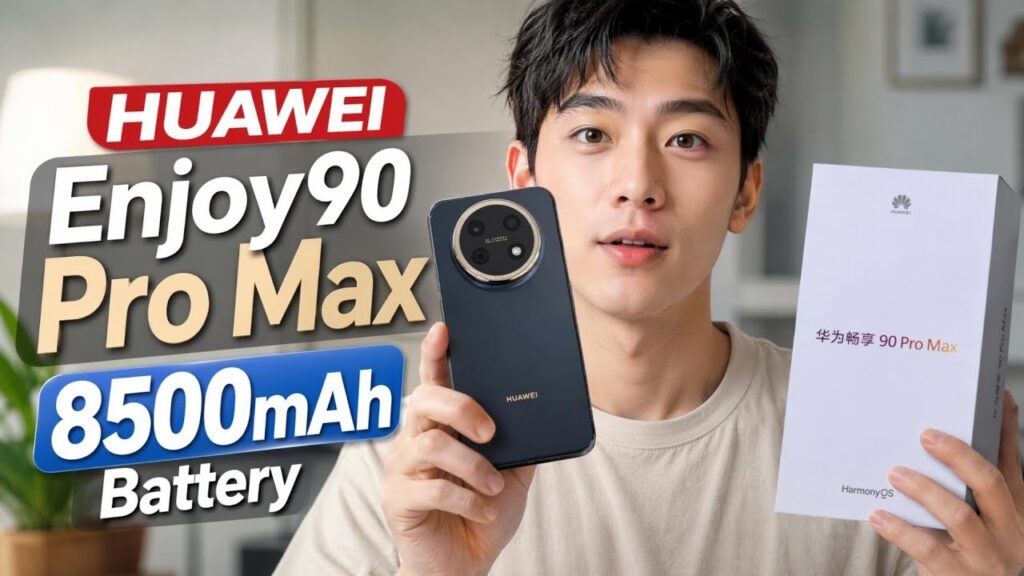 Huawei Enjoy 90 Pro Max rompe récords con más de 3 millones de activaciones en solo tres meses gracias a su batería de 8.500 mAh visto en Smartphones CiberED