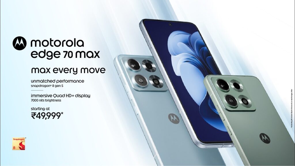 Motorola Edge 70 Max debuta con batería de 7.100 mAh, Snapdragon 8 Gen 5 y pantalla AMOLED de 144 Hz visto en CiberED