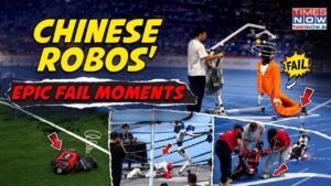El lado B de la robótica china: caídas, derrotas y camillas en los Juegos de Robots de Pekín visto en robótica CIBERED publicado por Pablo Alvarez Corredera