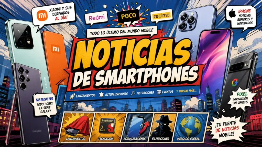 CiberED NOTICIAS SMARTPHONE: Actualidad Xiaomi, Poco, Redmi, iPhone, Pixel, Samsung, y más