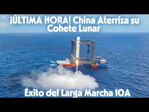 El día en que China atrapó un cohete en el mar, le llega competencia a SpaceX