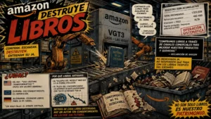 ¿Cómo un Airtag descubre que Amazon compra libros físicos para destruirlos?
