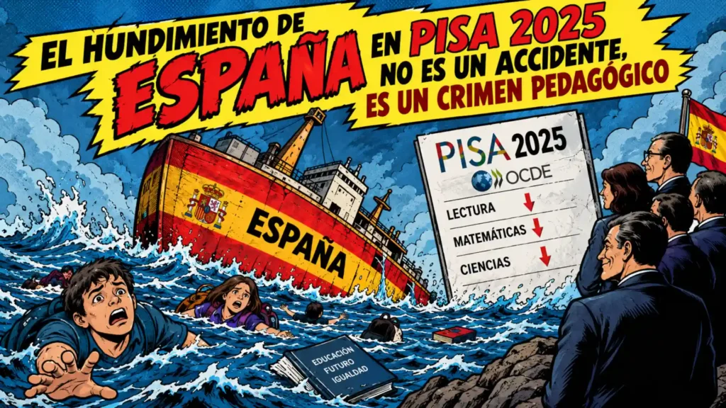 El hundimiento educativo de España NO es un accidente, es un crimen pedagógico que incluye el fallo REAL de la mal llamada integración | Educación, Tecnología | CiberED