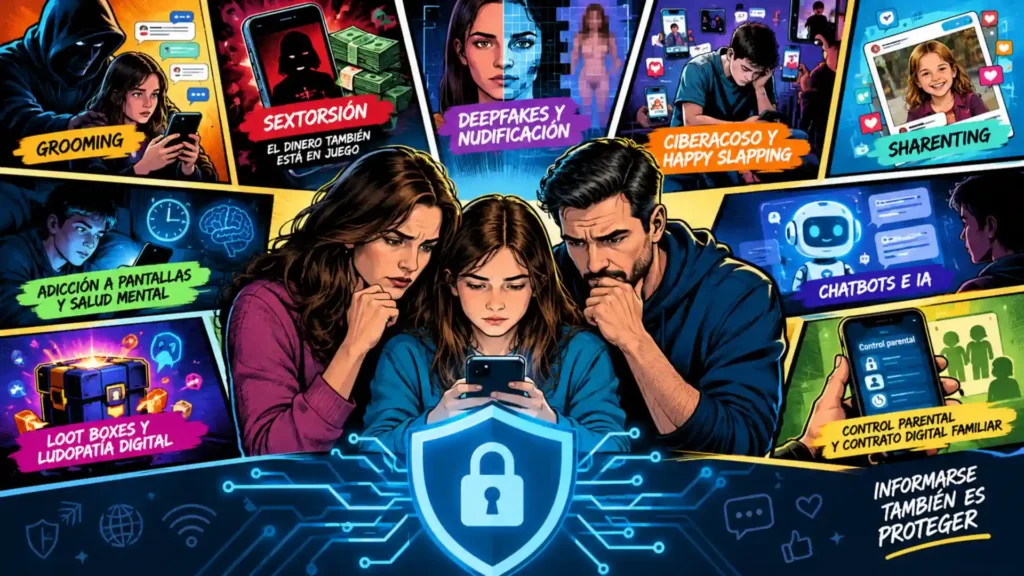 Manual completo de Seguridad Digital para Padres CIBERED