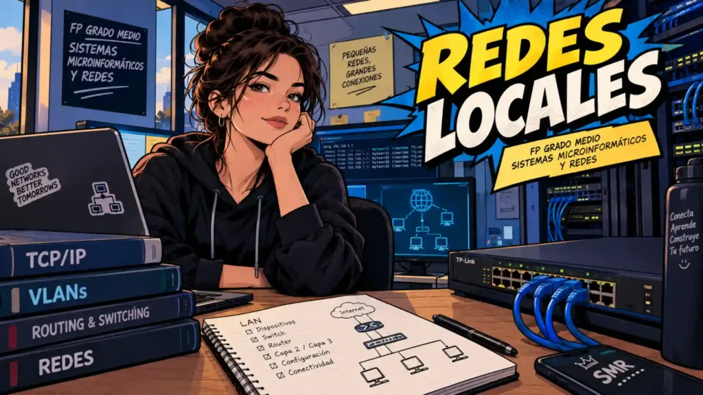 Libro Redes Locales | 1º FP de Sistemas Microinformáticos y Redes | Cibered